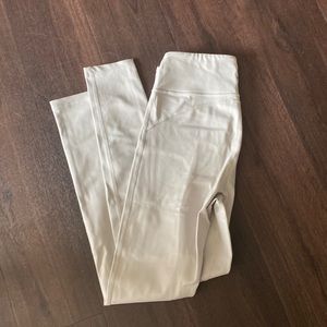 TLF off white/grey shimmer leggings